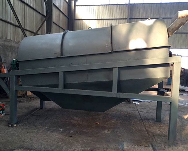 復合肥滾筒篩包含機架，滾筒篩和滾筒