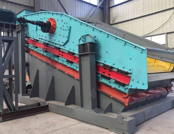 石灰?guī)r加工線用到全有板喂機、振動篩、放礦機