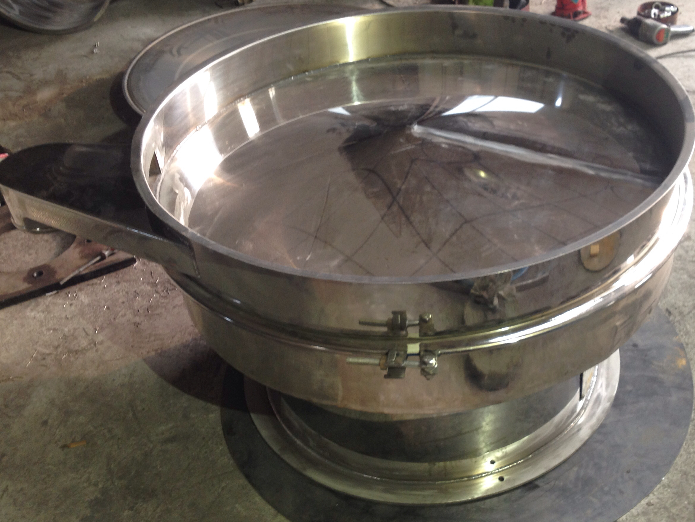 淀粉調味料細目數(shù)振動篩選用超聲波振動篩效果好