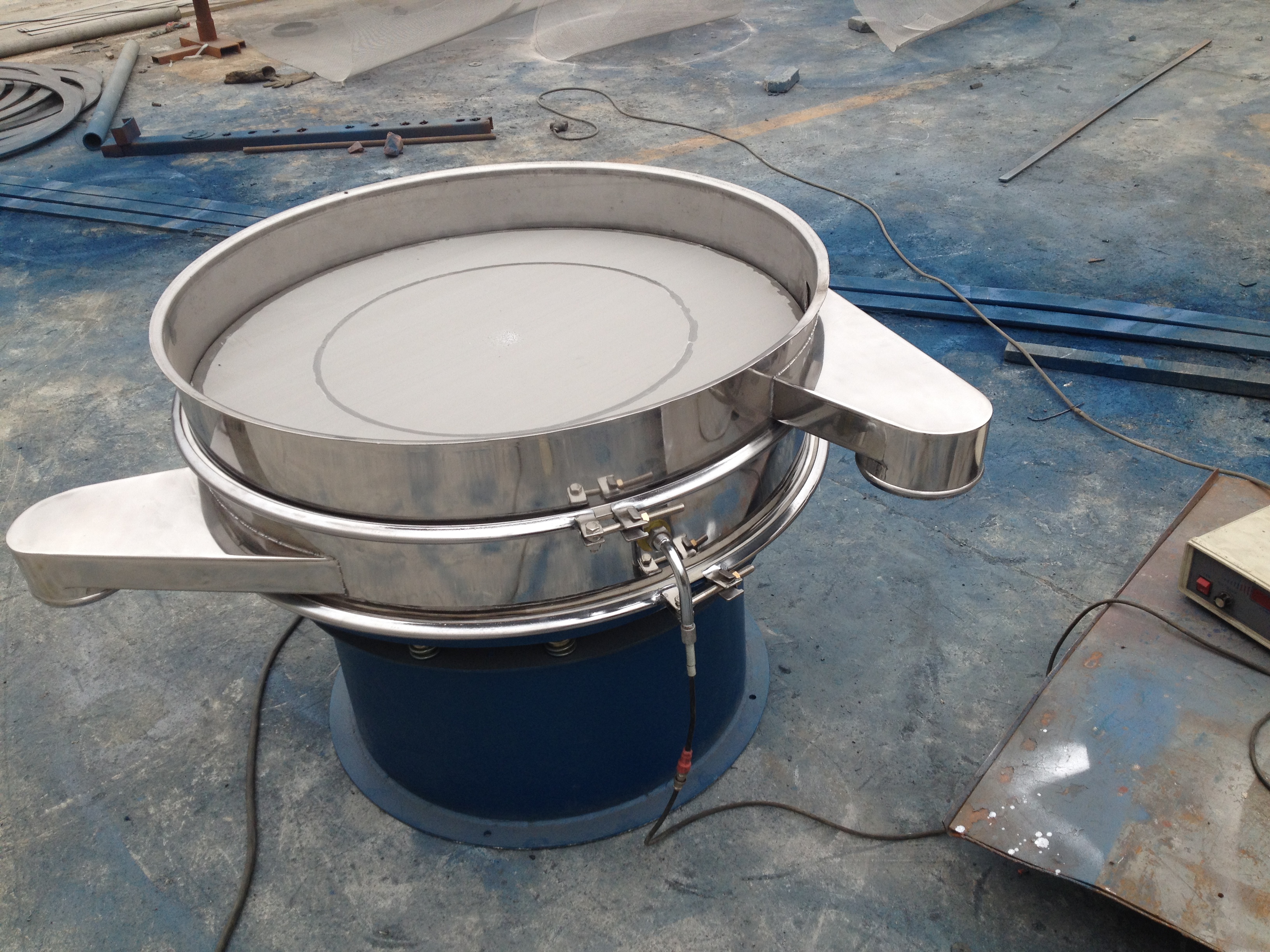 淀粉調(diào)味料分級(jí)篩選擇超聲波振動(dòng)篩效果較好